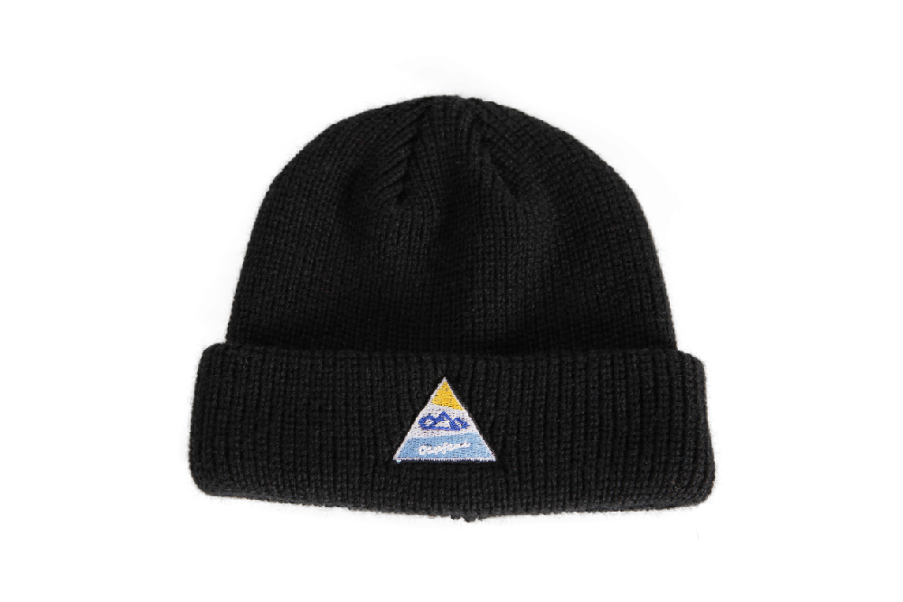 COLORFUL FASHION LOGO PATCH KNITTED HATS