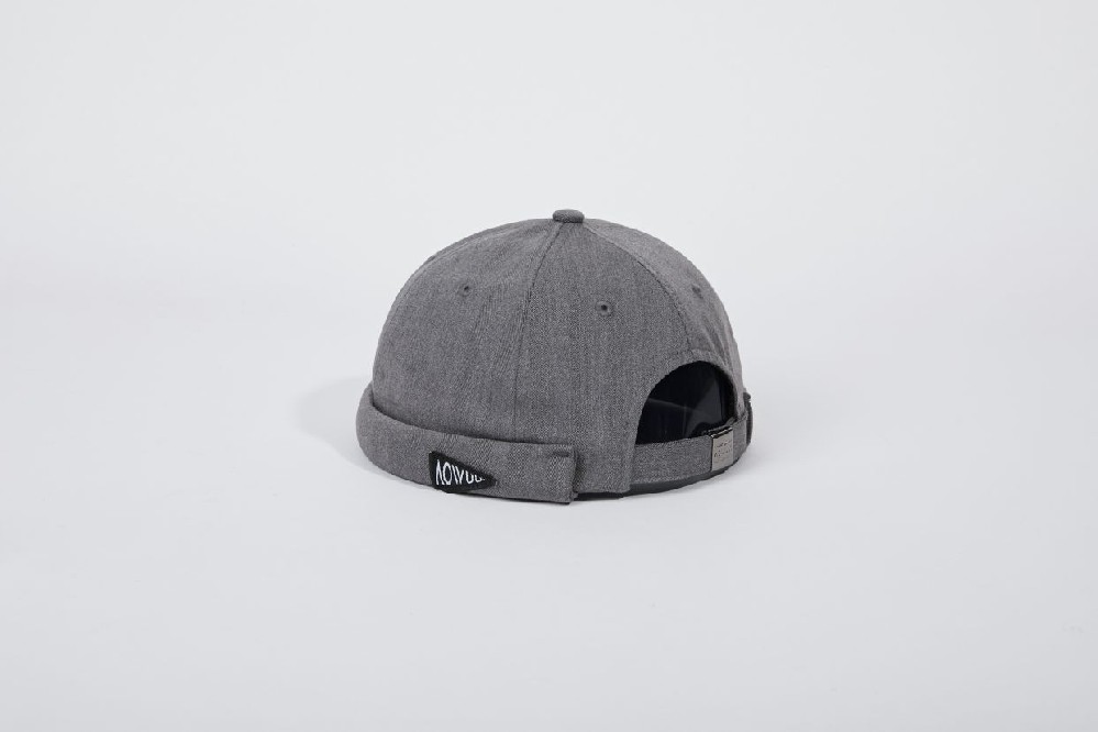 WITHOUT BRIM LOGO PATCH CLOTH HATS